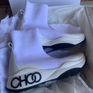 Jimmy Choo - high top Raine sock sneakers (